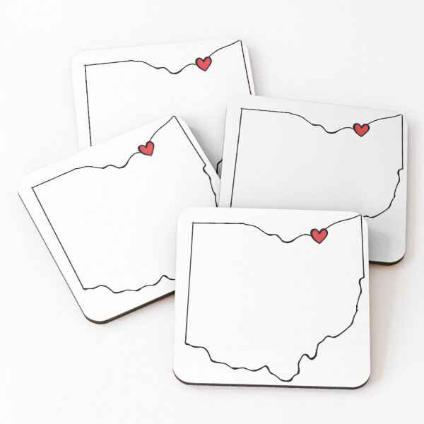 Item preview, Cleveland Ohio Outline Heart designed and sold by akachayy.
