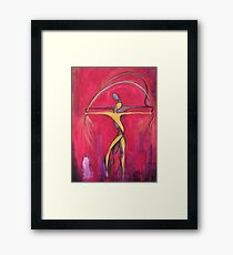 Indalo - Sol y Luna Framed Print