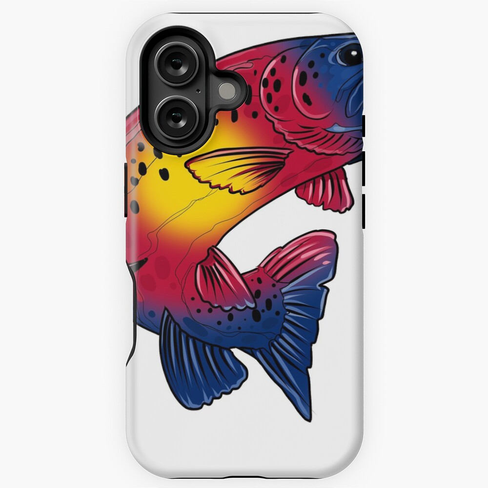 Vista previa del artículo con la obra «Funda resistente MagSafe para iPhone», diseñado y vendido por PaintchipsArt.