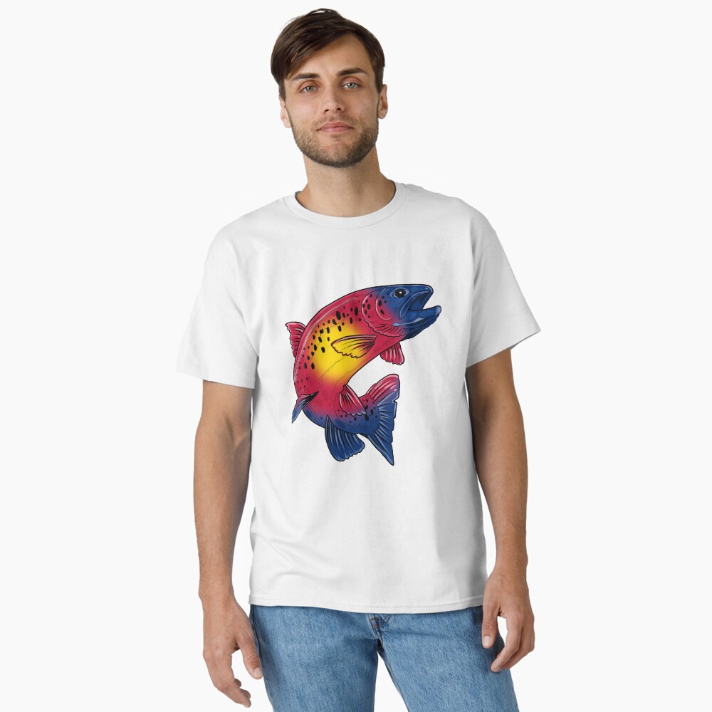 Vista previa del artículo con la obra «Camiseta clásica», diseñado y vendido por PaintchipsArt.