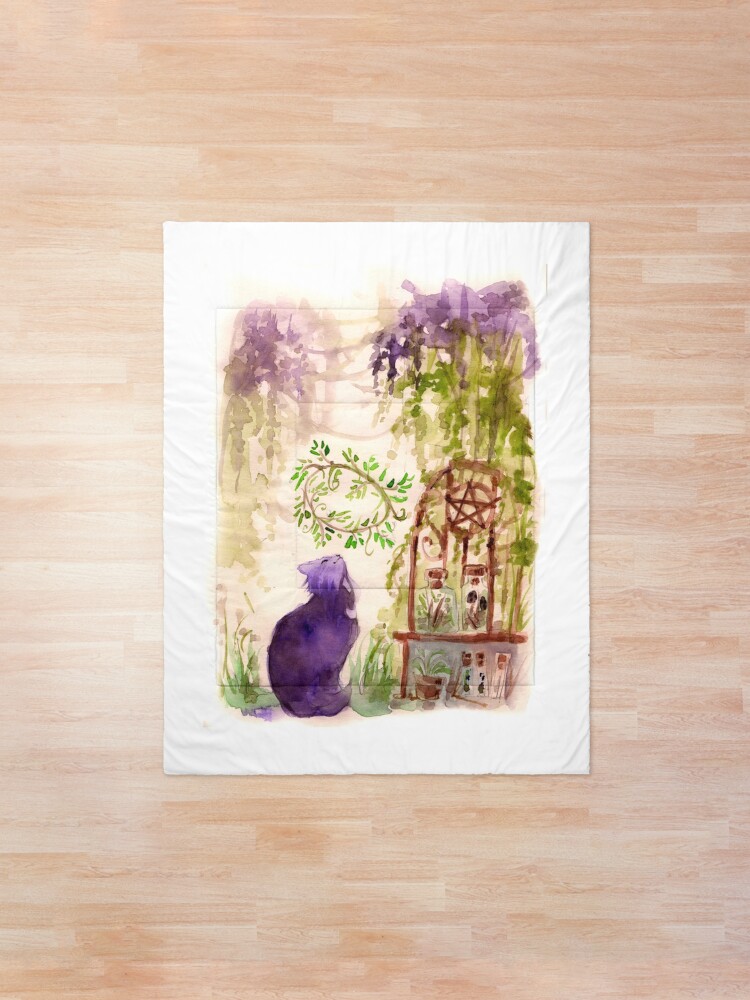Alternate view of Witch's Garden Comforter