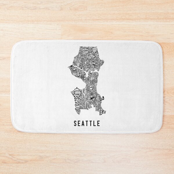 Item preview, Neighborhoods of Seattle designed and sold by samvschantz.