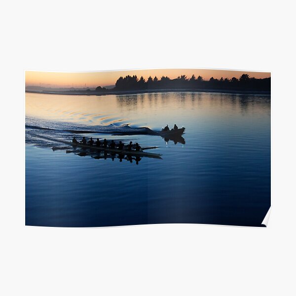 Row Team in February Poster