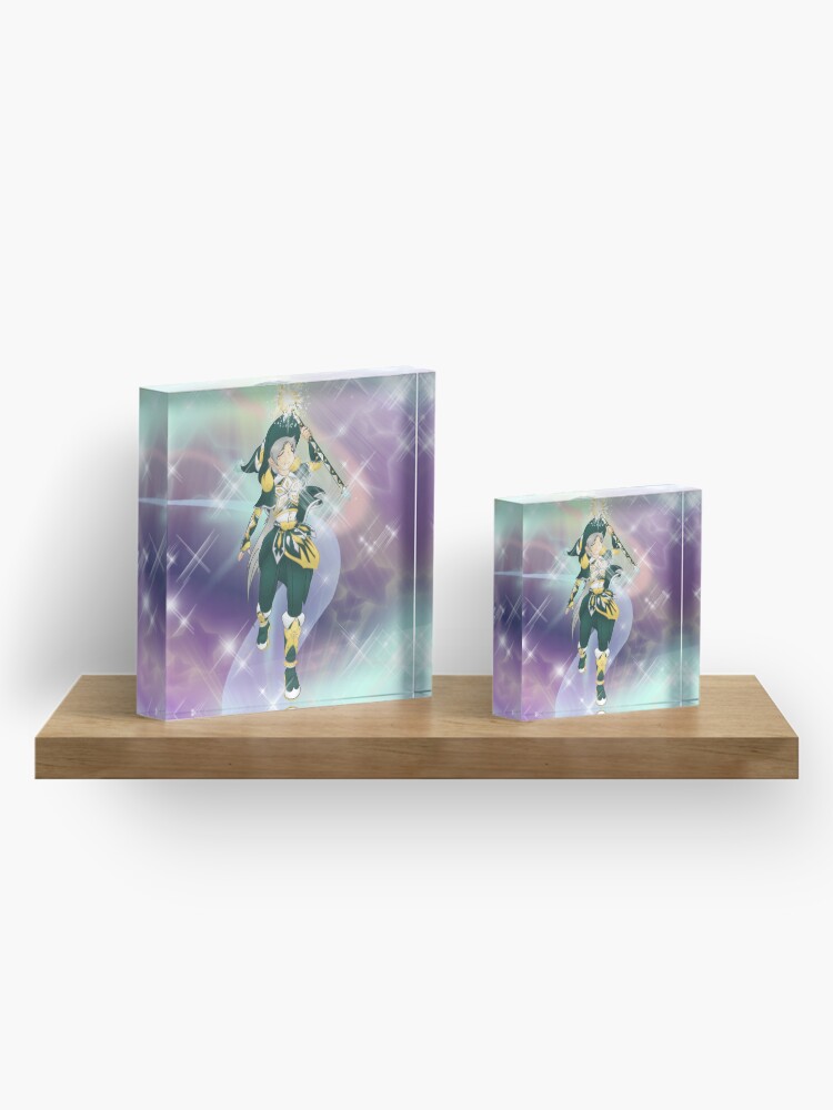 Alternate view of The Comet Warlock Acrylic Block