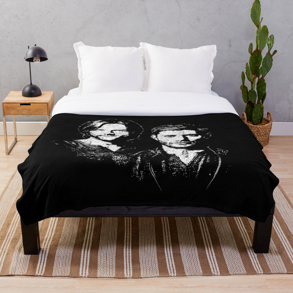 Sam and Dean Throw Blanket