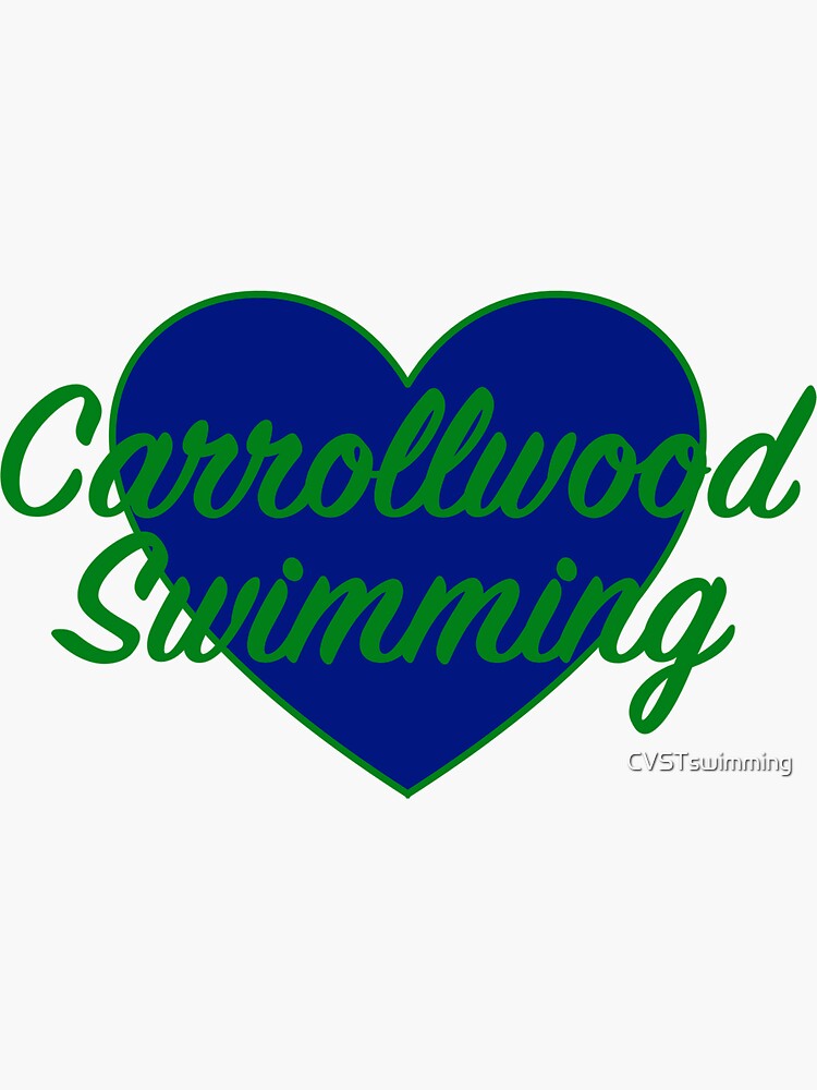 Carrollwood Swimming Heart by CVSTswimming