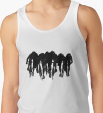 SPRINT FINISH cyclist silhouette print Tank Top
