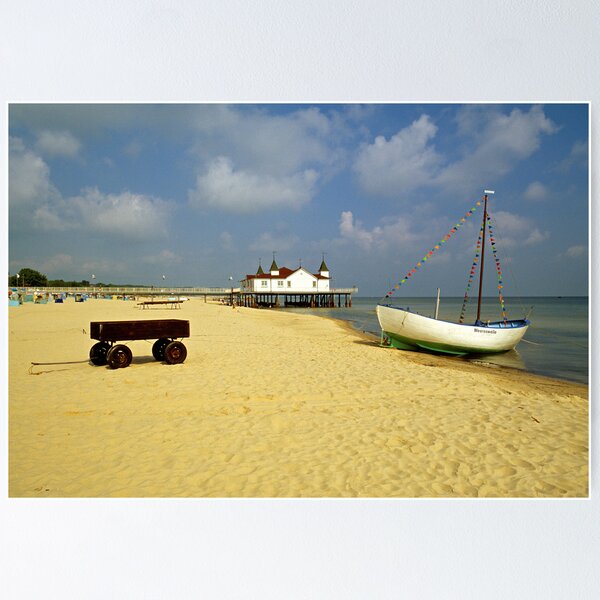 Item preview, MVP69 Ahlbeck beach on Usedom, Germany, 1991. designed and sold by David A. L. Davies.