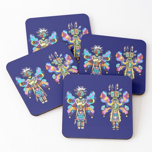 Item preview, Kachina Butterfly 3 and 4 Couple designed and sold by Sharon Schwalbe.