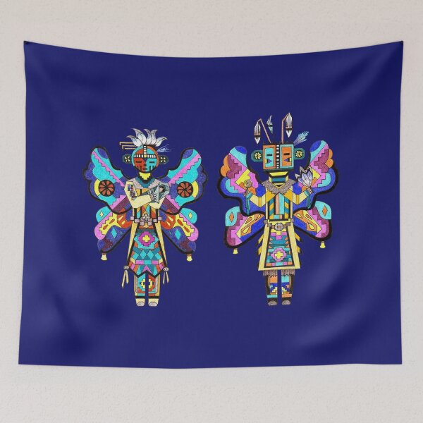 Item preview, Kachina Butterfly 3 and 4 Couple designed and sold by Sharon Schwalbe.