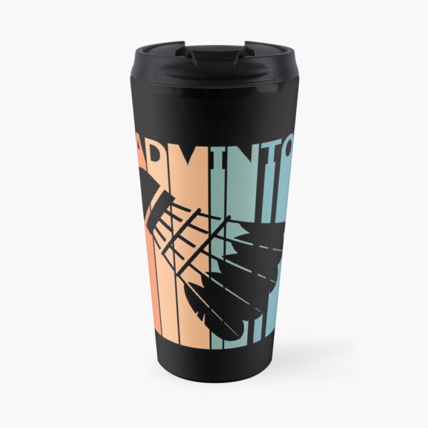 Badminton Sport Travel Mug