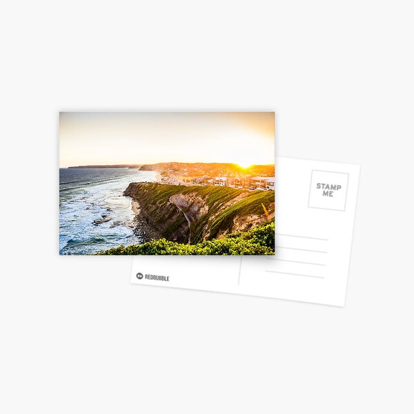Bar Beach Sunset Postcard