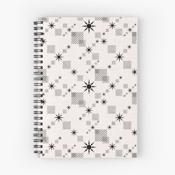 Item preview, Abstract black pattern on a cream background designed and sold by marinaklykva.