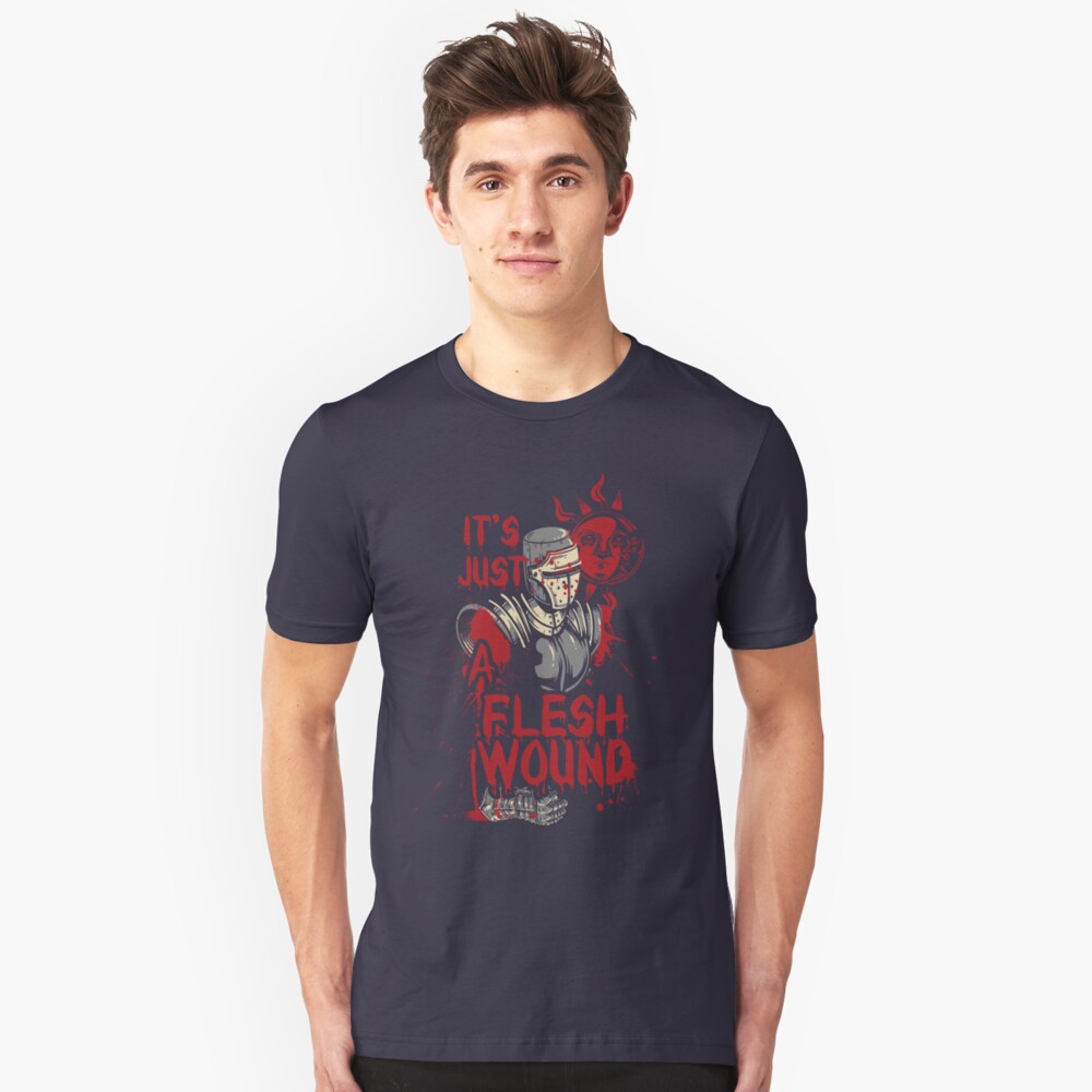 it's just a flesh wound t shirt