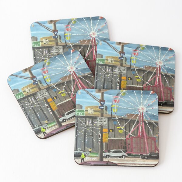 Item preview, The Ferris Wheel at the Inner Harbor designed and sold by Blandine Broomfield.