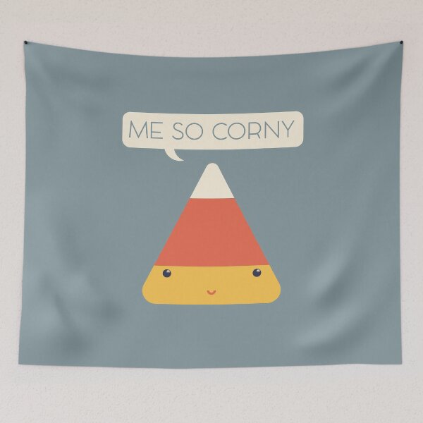 Item preview, Me So Corny Cute Candy Corn Halloween Design designed and sold by danielliamgill.