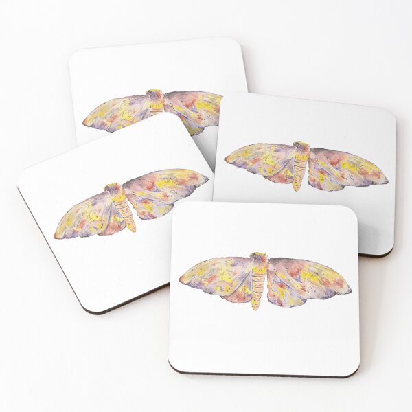 Item preview, Colorful Watercolor Moth designed and sold by Carz Artz.