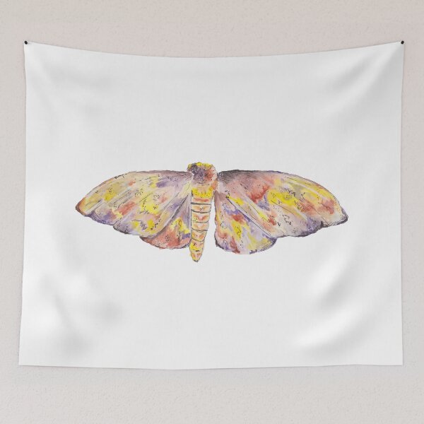 Item preview, Colorful Watercolor Moth designed and sold by Carz Artz.