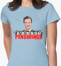 PENGWING Benedict Cumberbatch Penguins Women's Fitted T-Shirt
