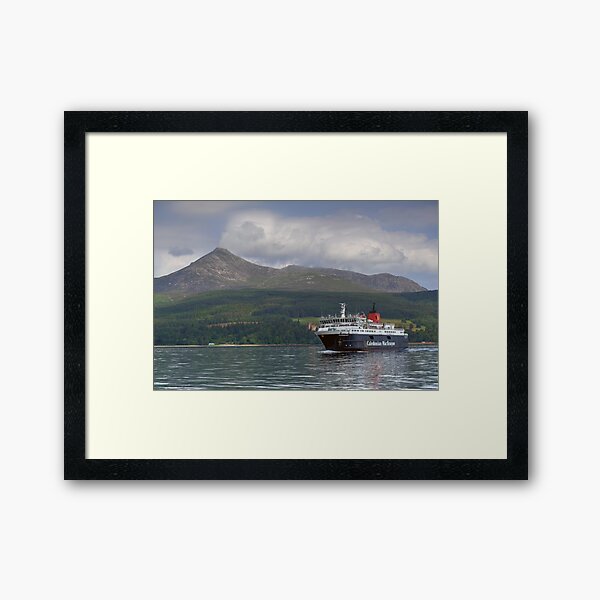 Item preview, MV Caledonian Isles, Brodick Harbour, Isle of Arran designed and sold by AlbaPhotography.
