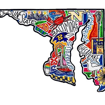 Artwork thumbnail, Maryland by mlbunting