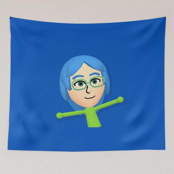 Item preview, Blue Mii Gekkodox designed and sold by Gekkodox.