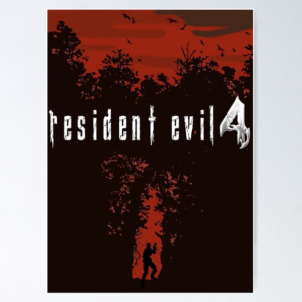 Resident Evil 4 Ashley Spencer's Mansion Poster 4K 