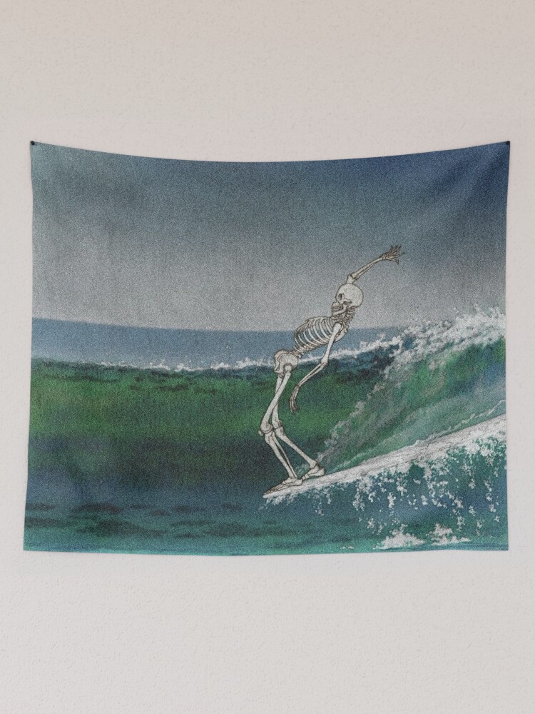 Surfing tapestry cheap