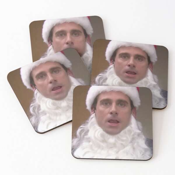 Aperçu de l'œuvre Michael Scott est le Père Noël créée et vendue par GloriousWax.