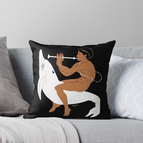 Item preview, Etruscan Youth Riding Dolphin designed and sold by flaroh.