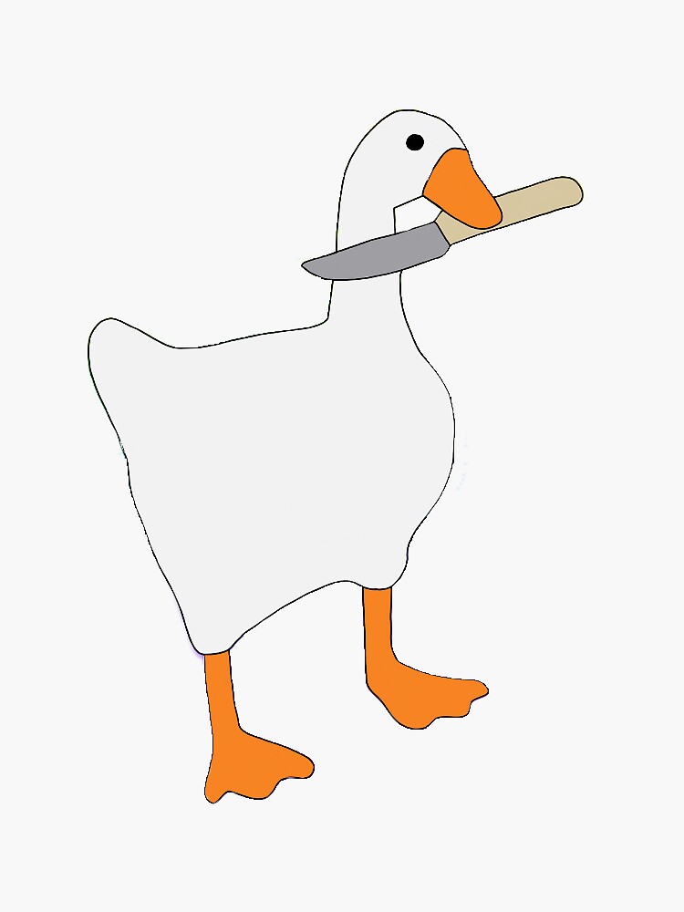 untitled goose game sticker by x-murphyarts-x