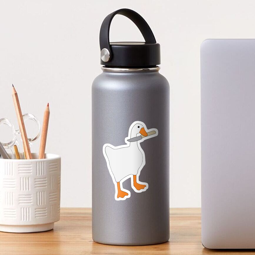 untitled goose game sticker Sticker