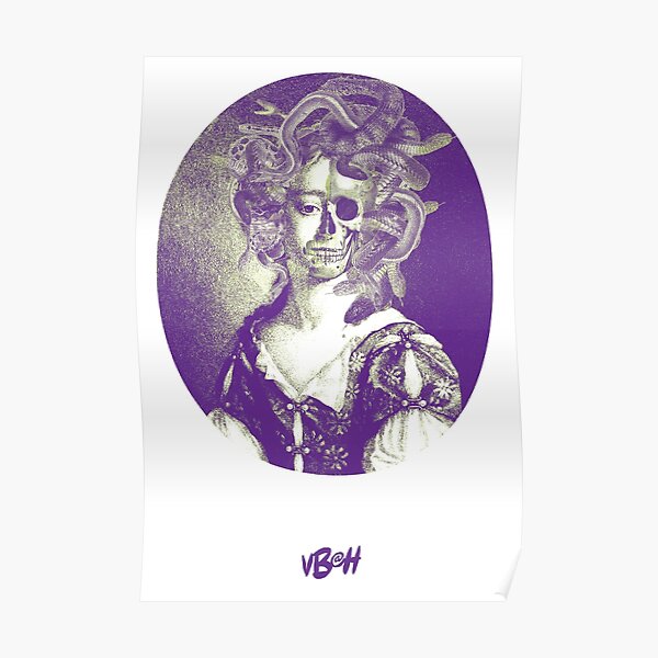 Lady Medusa Gorgon Poster