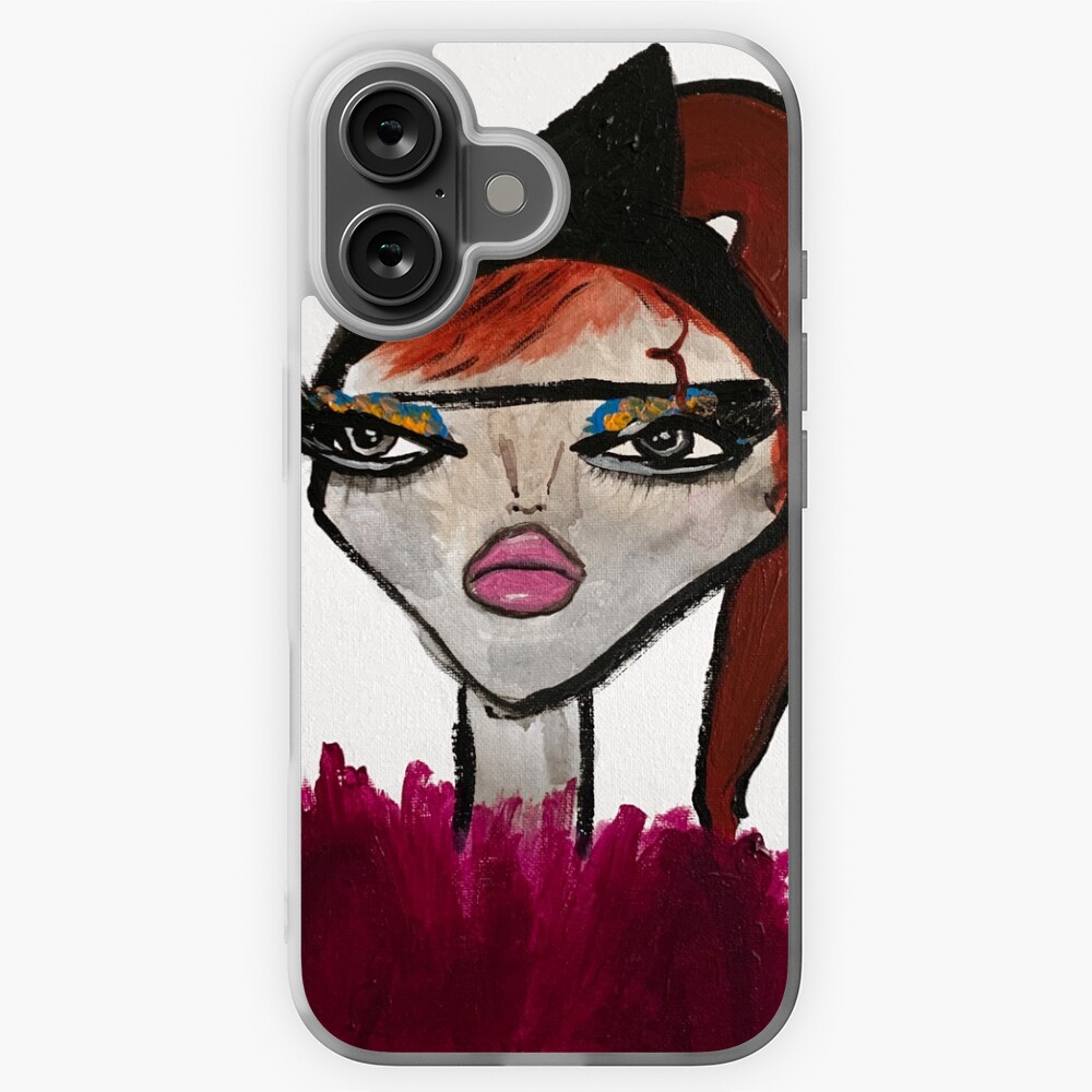 Item preview, iPhone Soft Case designed and sold by HausofDolls.