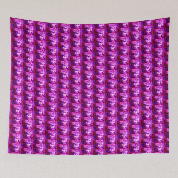 Item preview, lady and red/purple pattern; c.a.2019 designed and sold by smiley100.