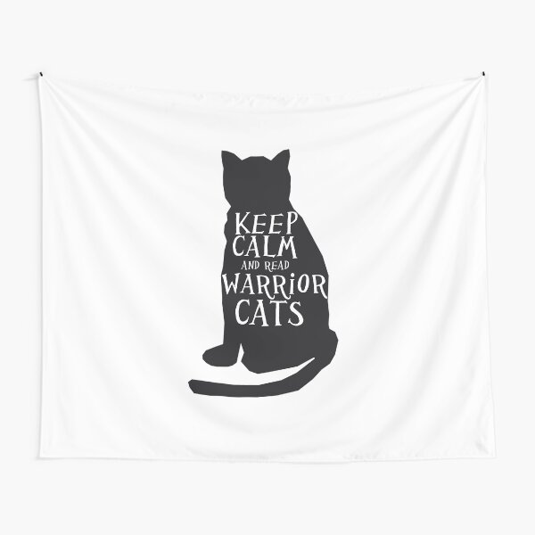 keep calm warrior cats Tapestry