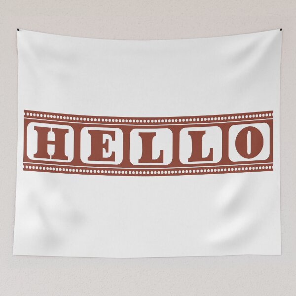 Item preview, Hello designed and sold by Kristine Holland.