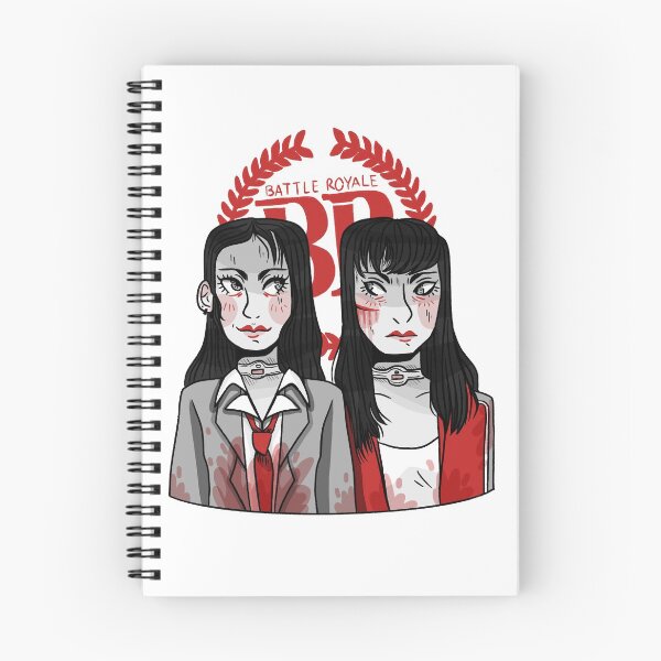 Item preview, Horror Inktober Day 23: Mitsuko Souma and Takako Chigusa from Battle Royale designed and sold by misnamedplants.