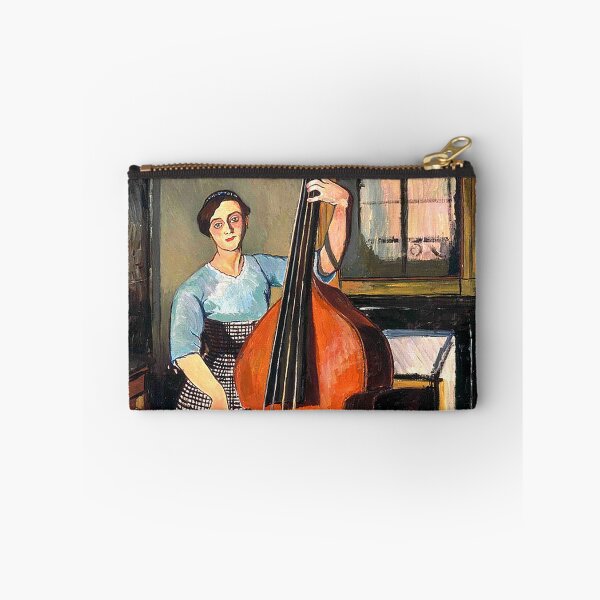 Item preview, HD. Woman with a Double Bass (1908), by Suzanne Valadon designed and sold by LORD  H.D..