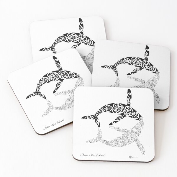 Item preview,  Whales shadow Curved #2 designed and sold by Linda Bassett.
