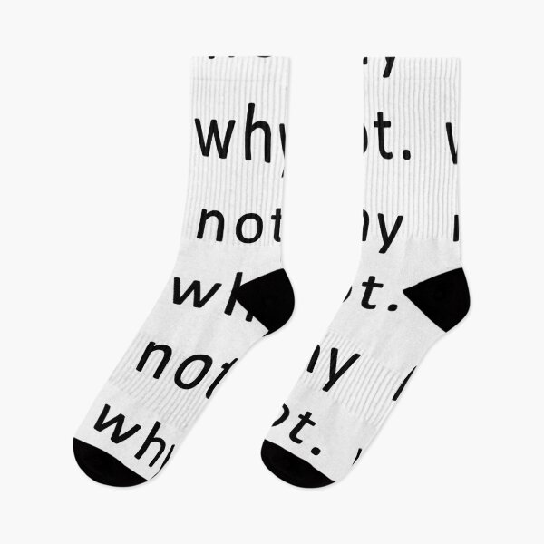 Item preview, why not. designed and sold by NoirPineapple.