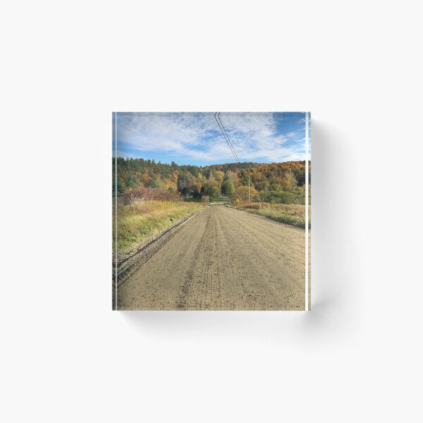 Item preview, Dirt Road, Autumn Leaves designed and sold by ame814.