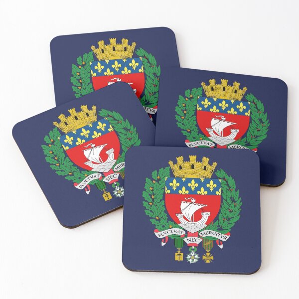 Item preview, Coat of Arms of The Great City of Paris designed and sold by romeobravado.