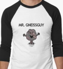 Mr. Gneissguy Men's Baseball ¾ T-Shirt