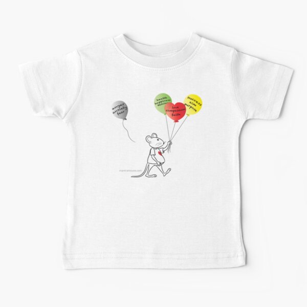 Item preview, MantraMouse® Colored Balloons Cartoon designed and sold by Donna Martini.
