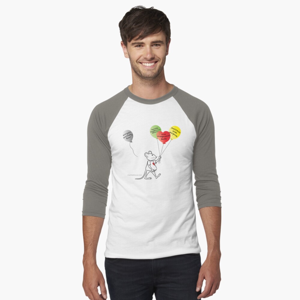 Item preview, Baseball ¾ Sleeve T-Shirt designed and sold by donnamartini.