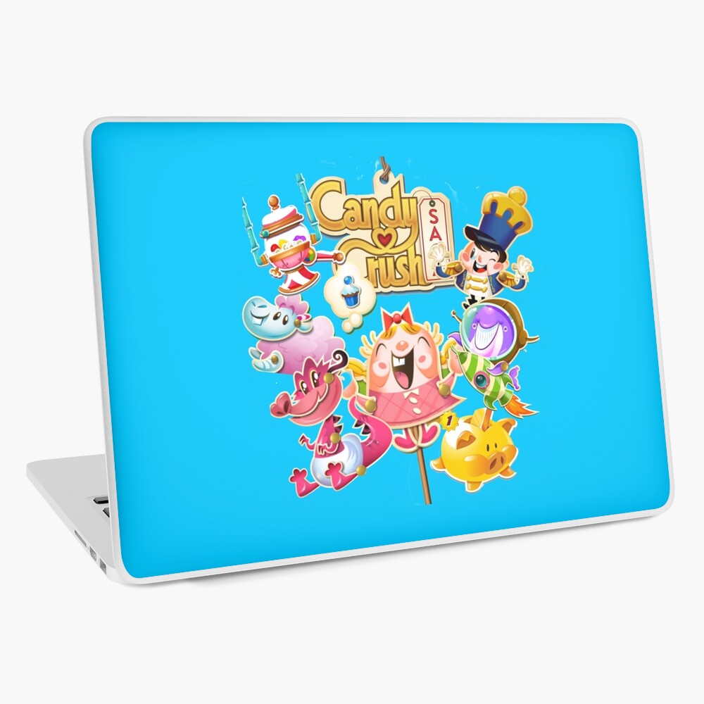 Candy Crush Saga Laptop Skins for Sale