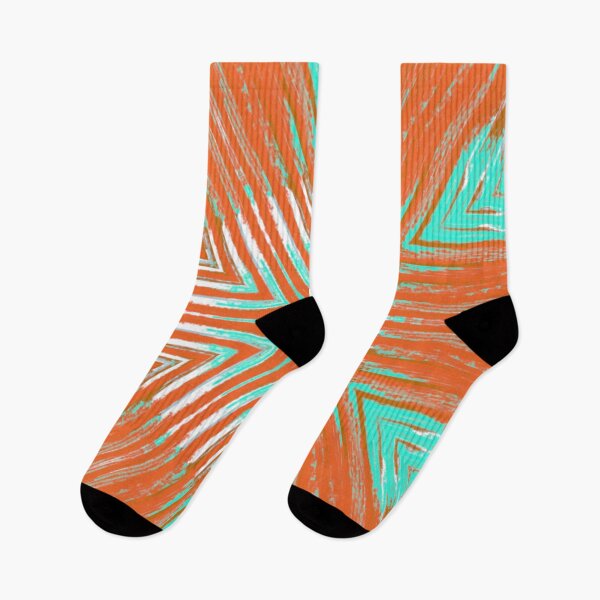 Item preview, Orange and Aqua Rustic Design designed and sold by Jessielee72.
