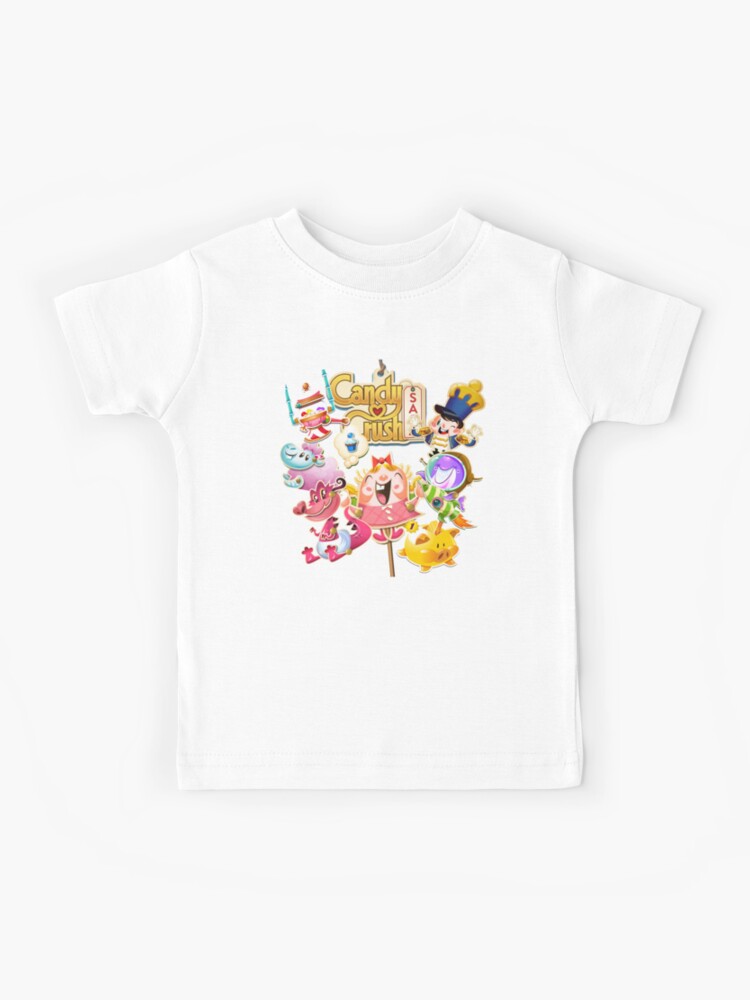 Candy Crush Logo Kids T-Shirt for Sale by km83