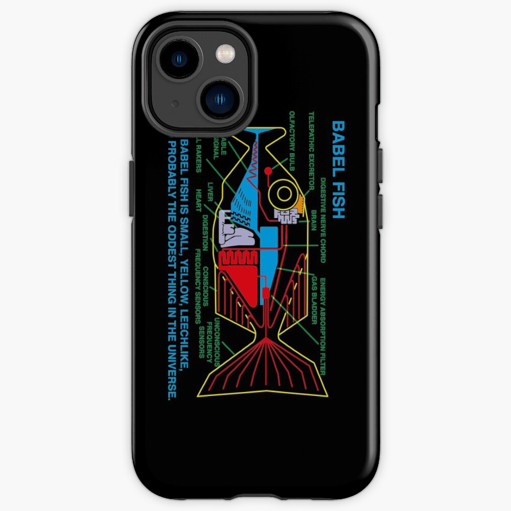 NDVH Babel Fish H2G2 iPhone Case